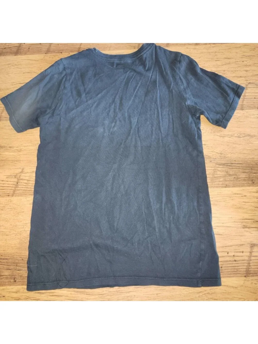 Boy's The Nike Tee T-Shirt Black Green Swoosh Logo Graphic Large Athletic Cut